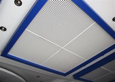 perforated metal ceiling tile